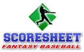Scoresheet Fantasy Baseball